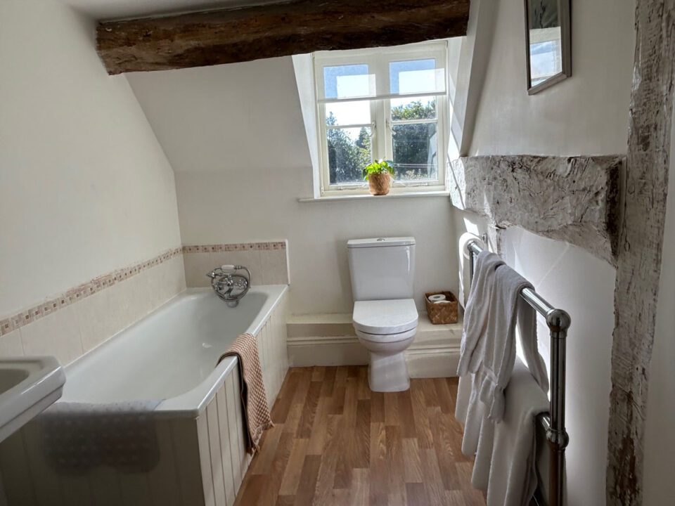 All nine bedrooms have en-suite bathrooms. Large, dog-friendly holiday home in Herefordshire | Monnington House