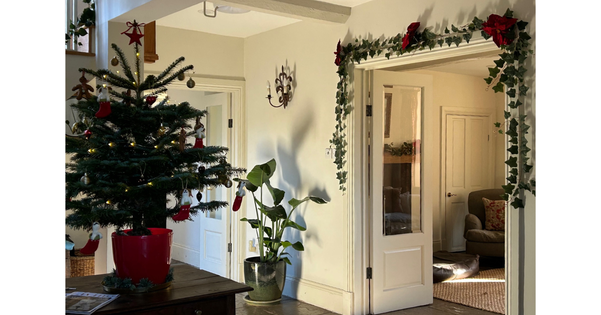 Family holidays and group bookings at Christmas time | Monnington House and Cottages, Herefordshire